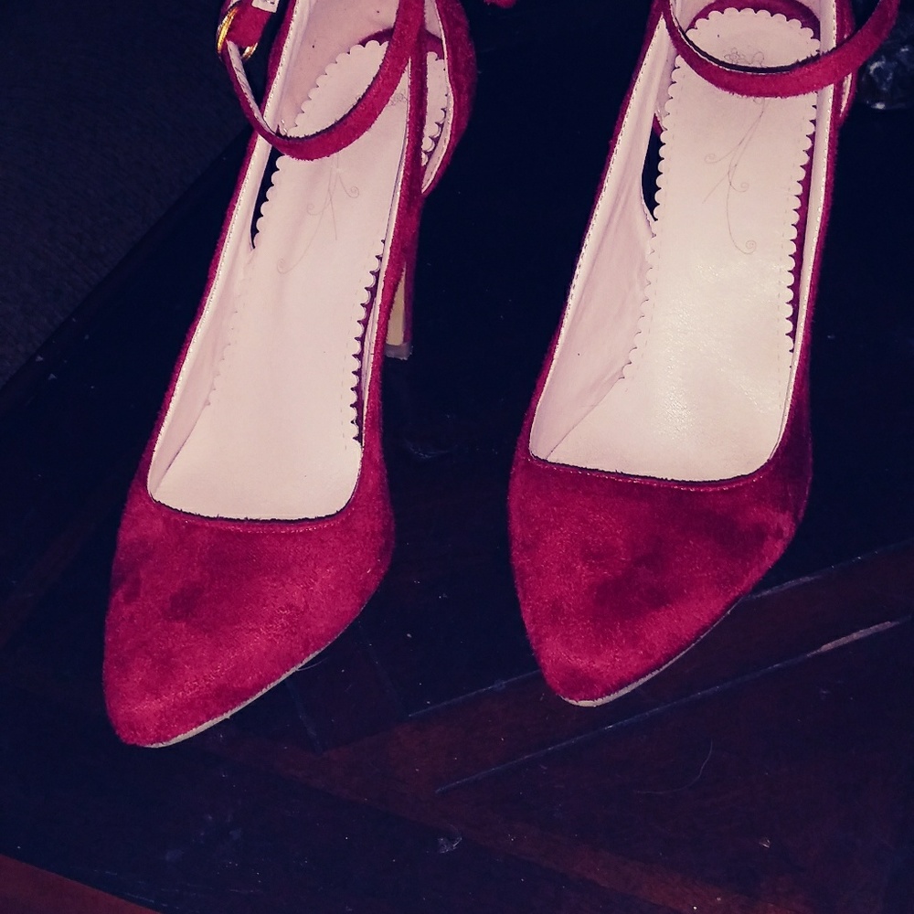 Shoes- steleto high heels -red
